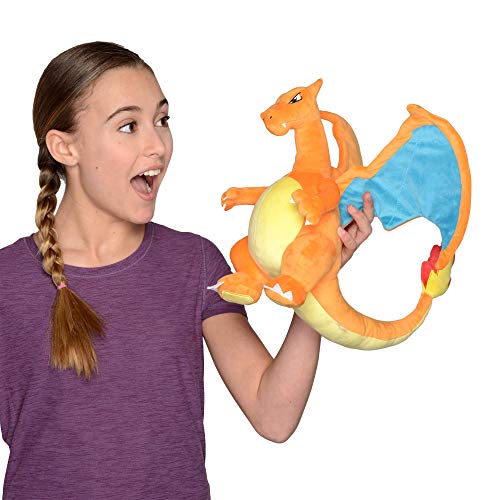 Pokémon Charizard Plush Stuffed Animal Toy - Large 12" - Officially Licensed - Great Gift for Kids